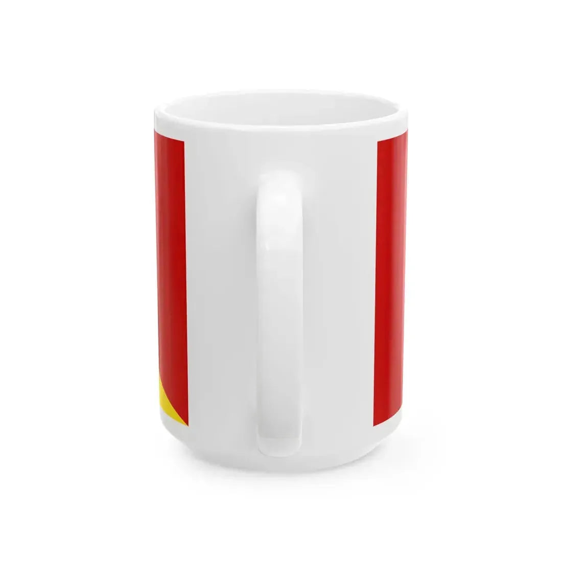 Flag of Valandovo Municipality North Macedonia (North Macedonia) White Coffee Mug - Go Mug Yourself