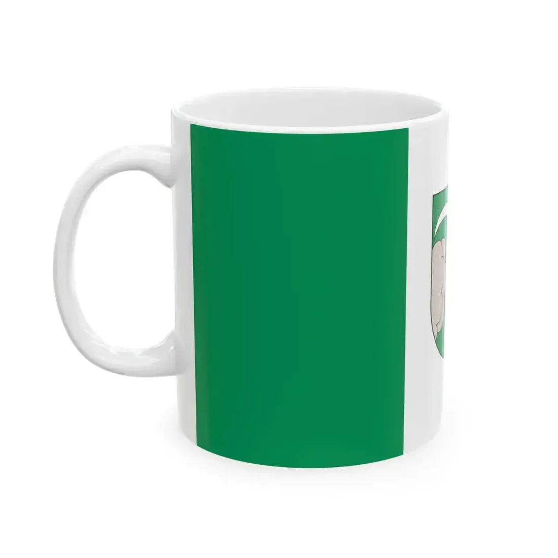 Flag of Valka (Latvia) White Coffee Mug - Go Mug Yourself