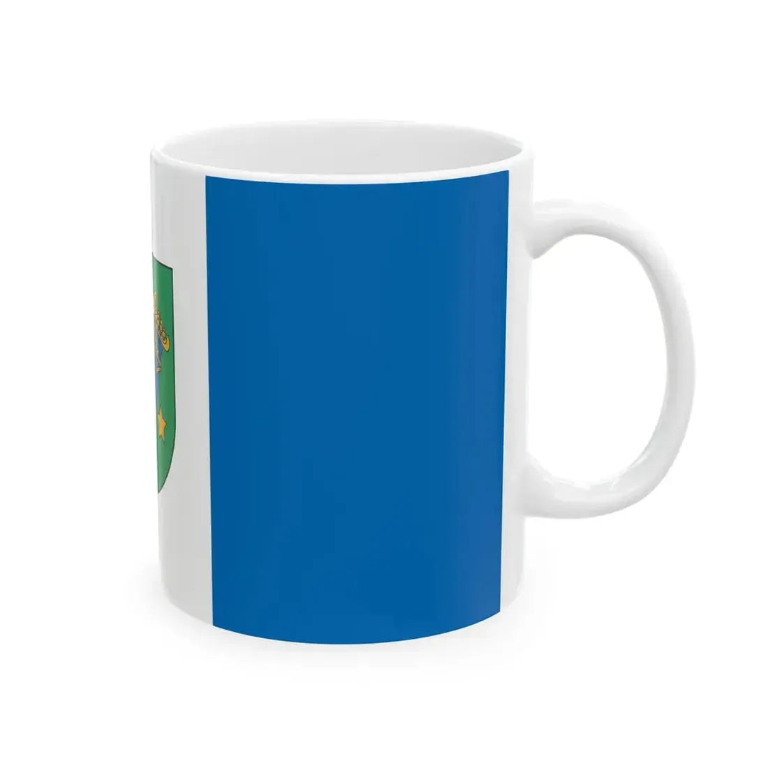 Flag of Valka (Latvia) White Coffee Mug - Go Mug Yourself