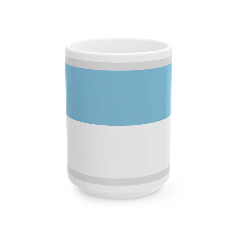 Flag of Valle del Cauca (Colombia) White Coffee Mug 15oz - Go Mug Yourself