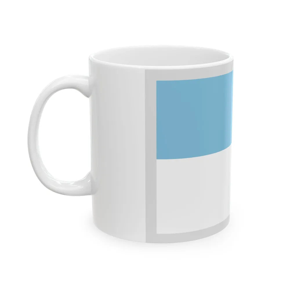 Flag of Valle del Cauca (Colombia) White Coffee Mug - Go Mug Yourself