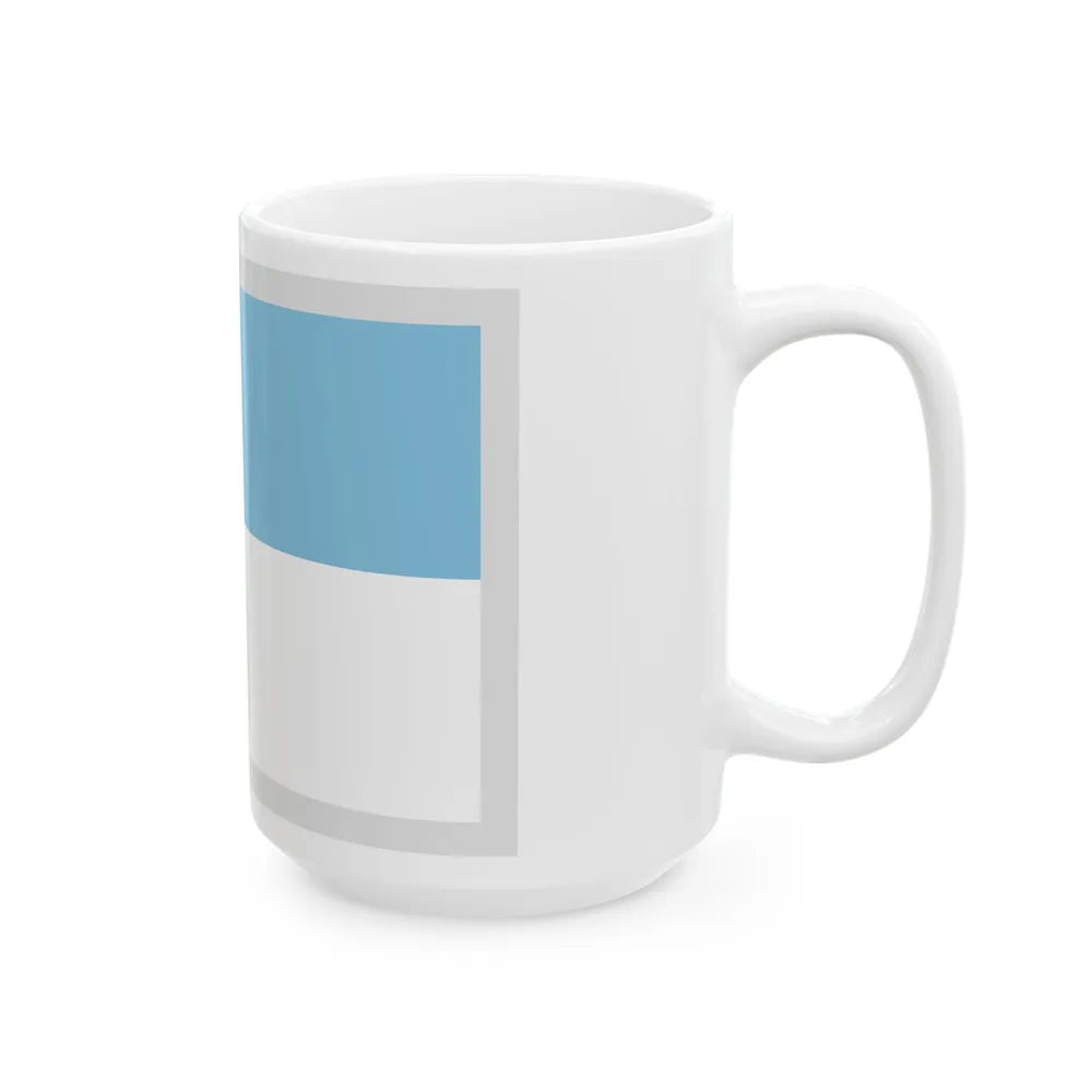 Flag of Valle del Cauca (Colombia) White Coffee Mug - Go Mug Yourself