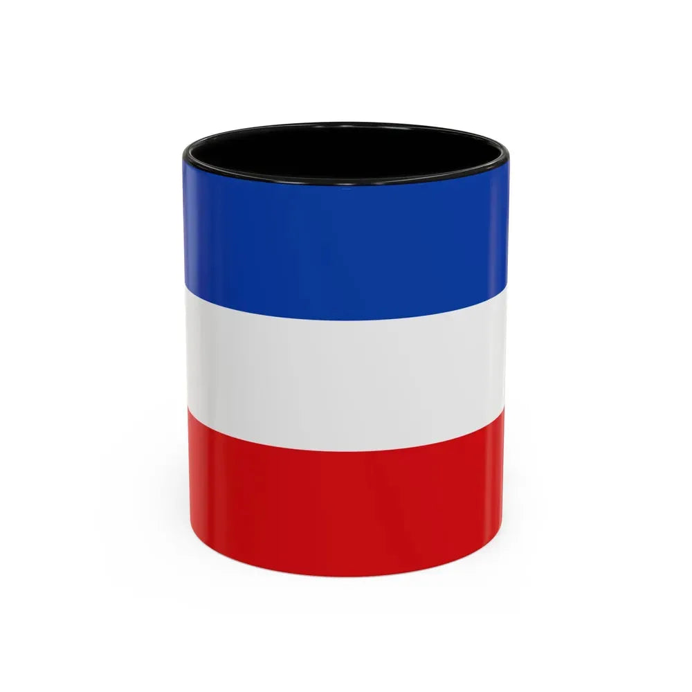 Flag of Valledupar Cesar Colombia - Accent Coffee Mug 11oz Black - Go Mug Yourself