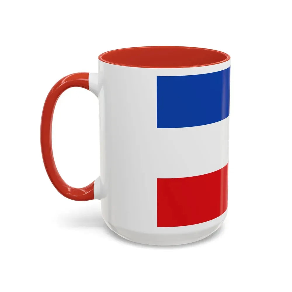 Flag of Valledupar Cesar Colombia - Accent Coffee Mug - Go Mug Yourself