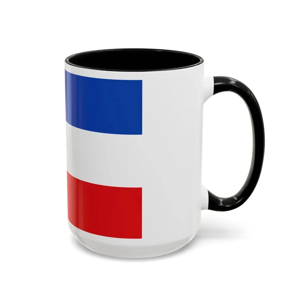 Flag of Valledupar Cesar Colombia - Accent Coffee Mug - Go Mug Yourself