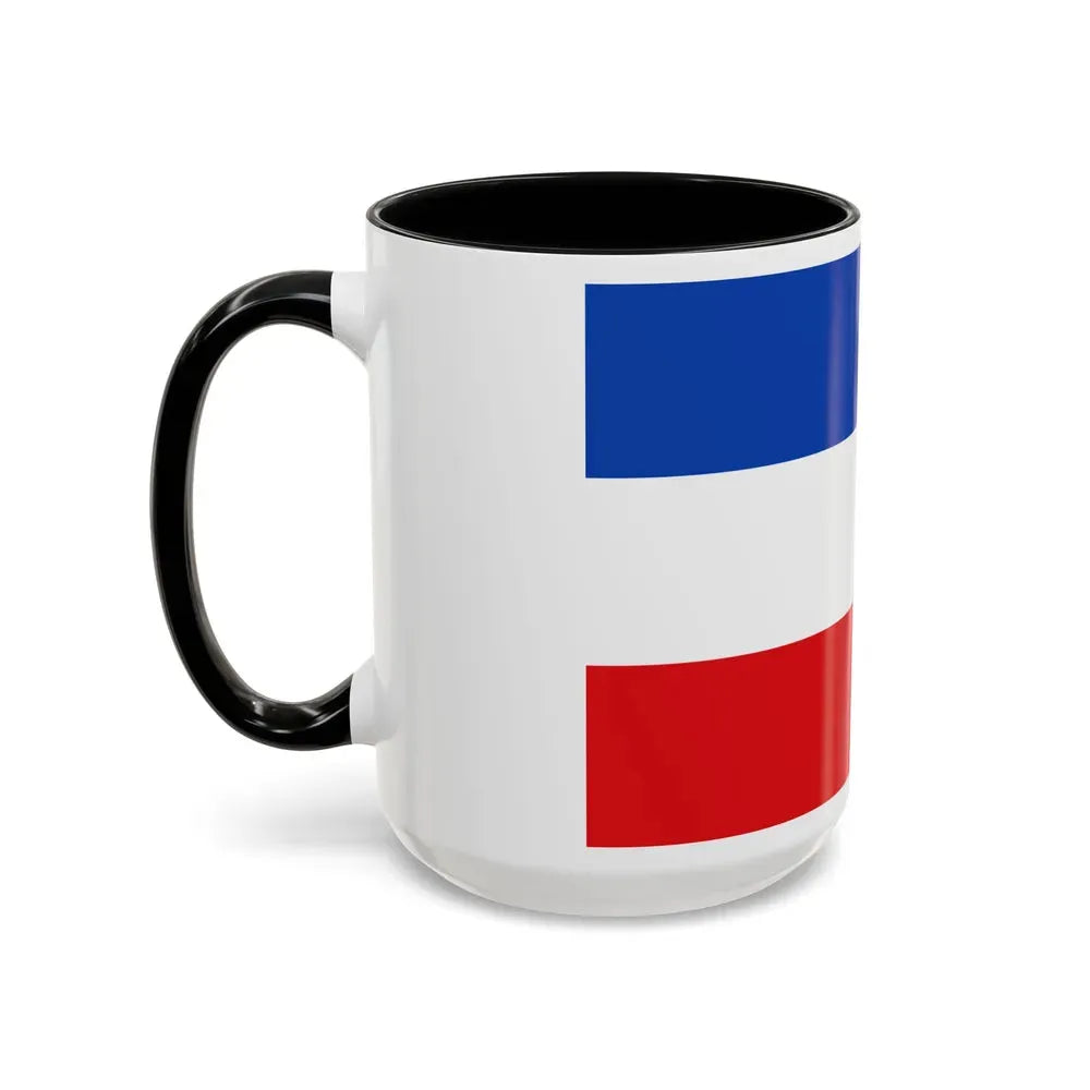Flag of Valledupar Cesar Colombia - Accent Coffee Mug - Go Mug Yourself