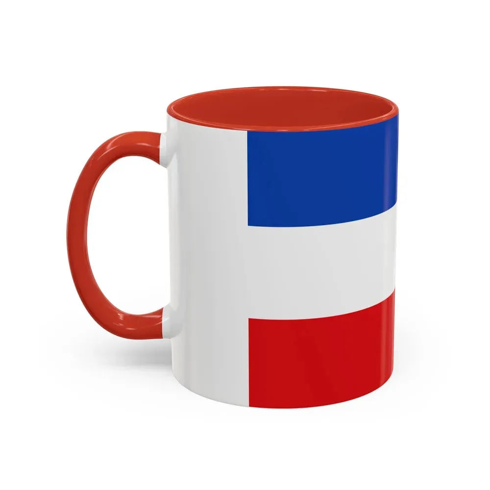 Flag of Valledupar Cesar Colombia - Accent Coffee Mug - Go Mug Yourself