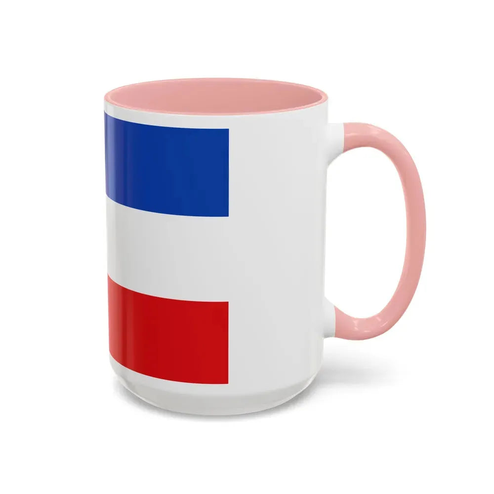 Flag of Valledupar Cesar Colombia - Accent Coffee Mug - Go Mug Yourself
