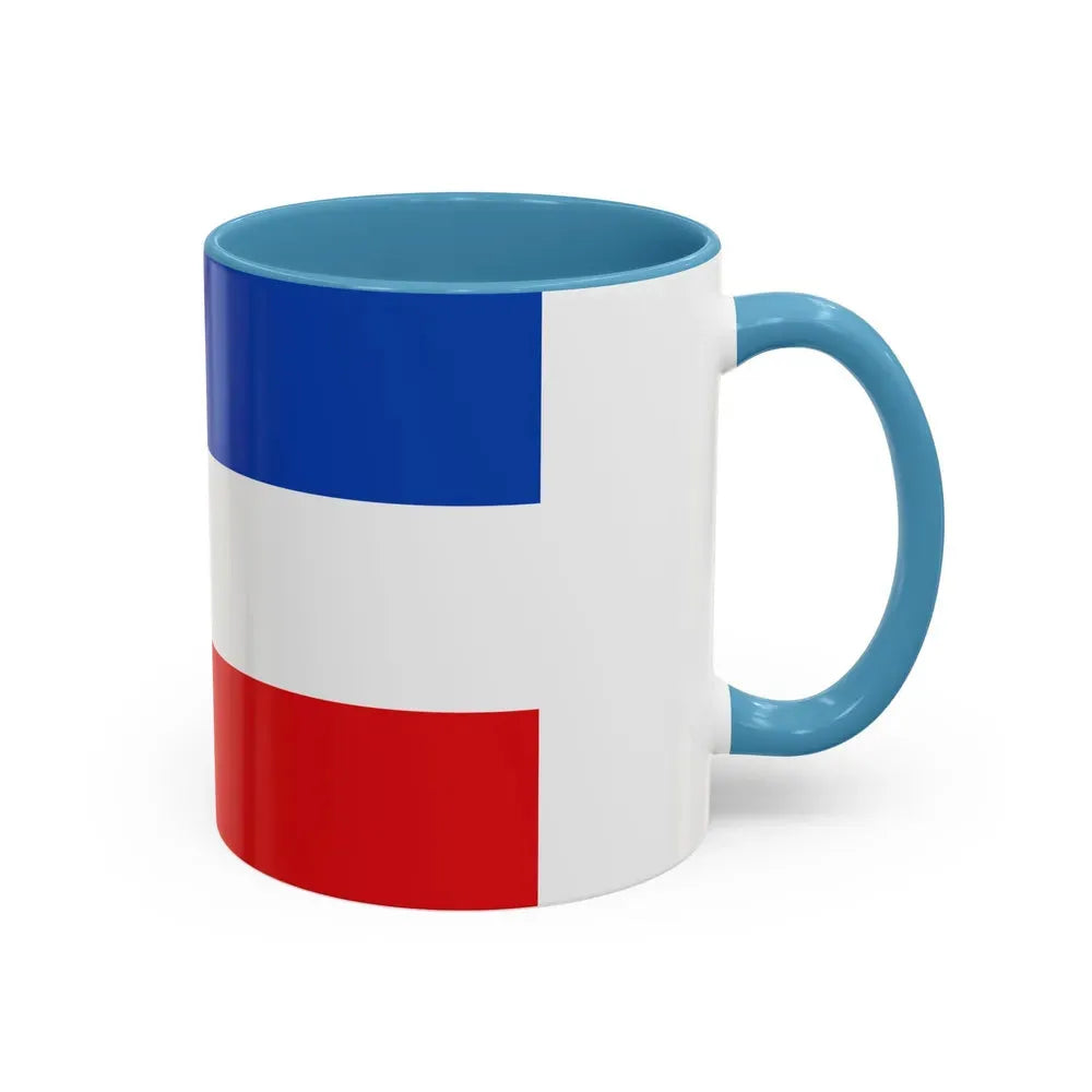 Flag of Valledupar Cesar Colombia - Accent Coffee Mug - Go Mug Yourself