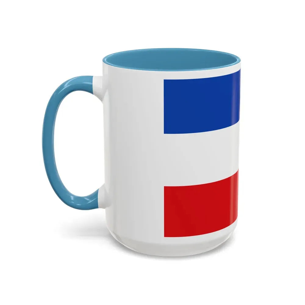 Flag of Valledupar Cesar Colombia - Accent Coffee Mug - Go Mug Yourself