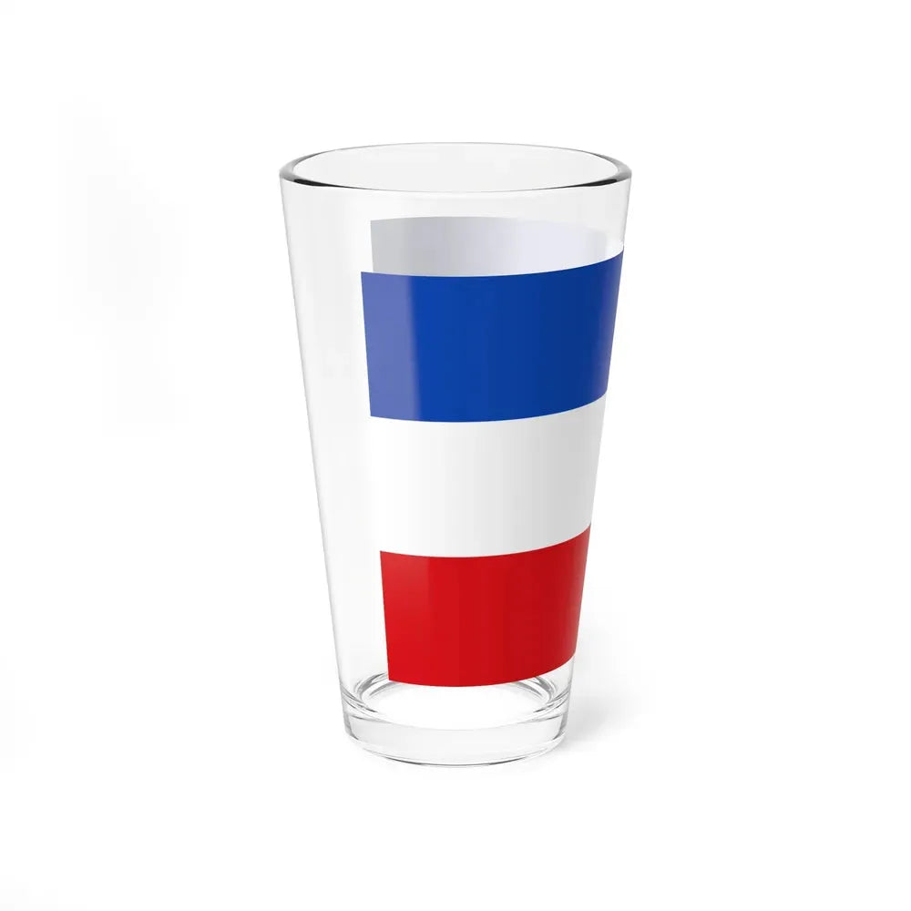 Flag of Valledupar Cesar Colombia - Pint Glass 16oz - Go Mug Yourself