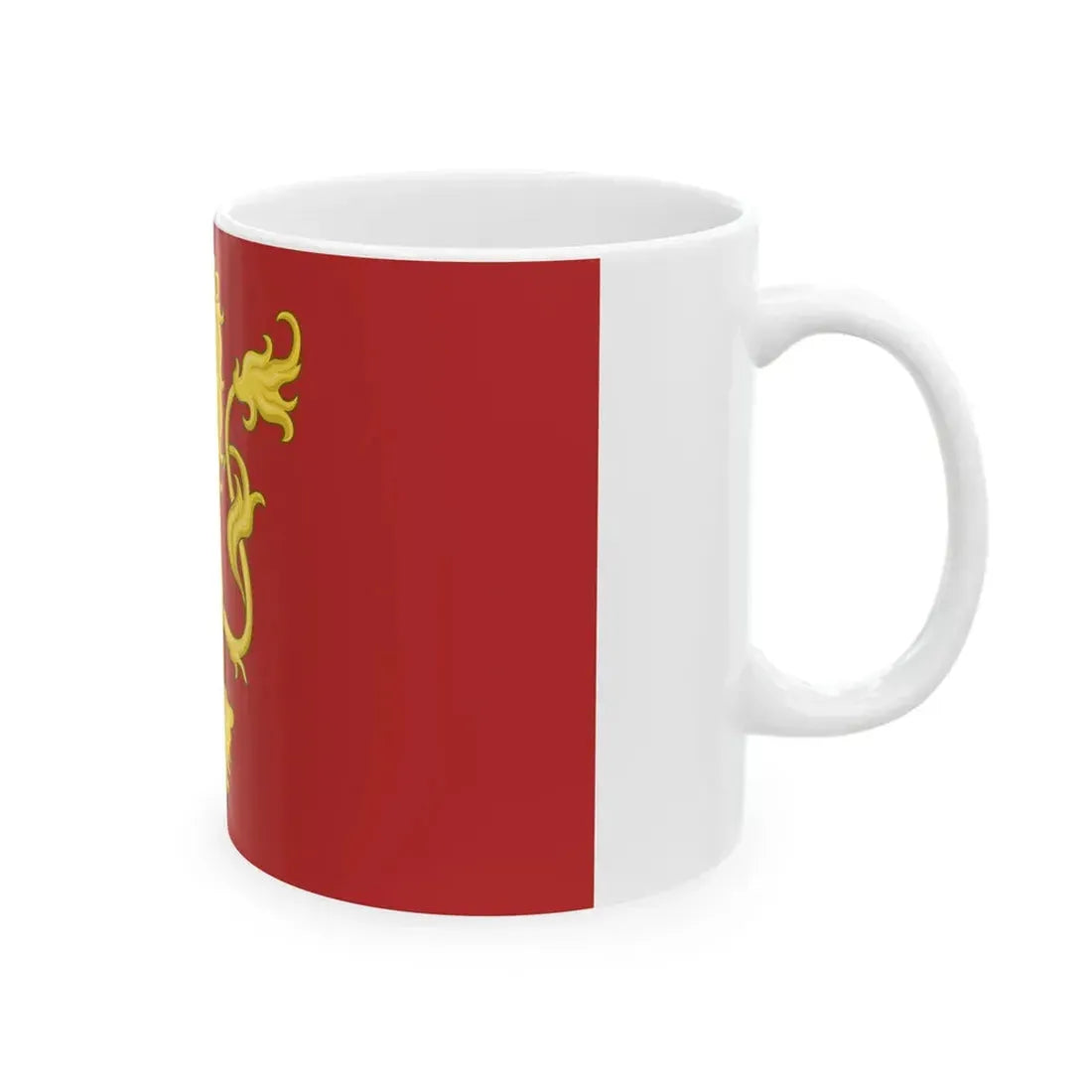 Flag of Valletta Malta (Malta) White Coffee Mug - Go Mug Yourself
