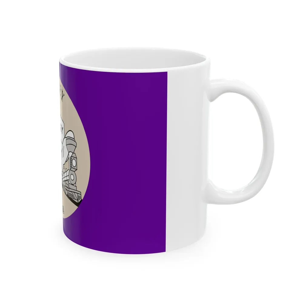 Flag of Valley Nebraska (United States) White Coffee Mug - Go Mug Yourself