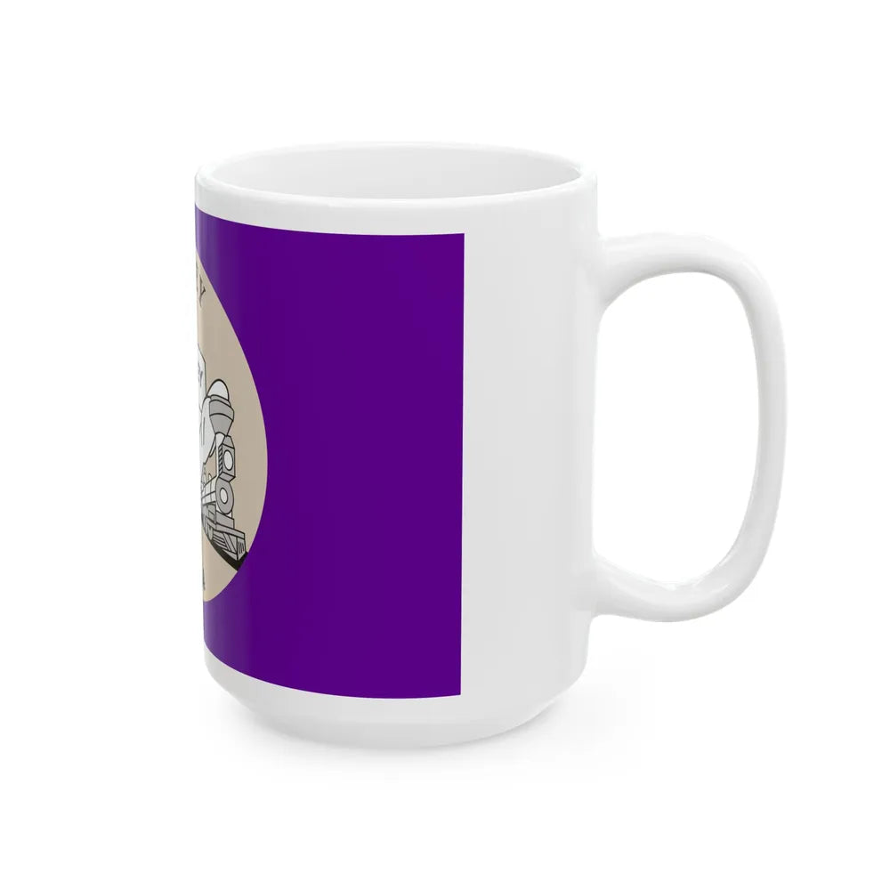 Flag of Valley Nebraska (United States) White Coffee Mug - Go Mug Yourself