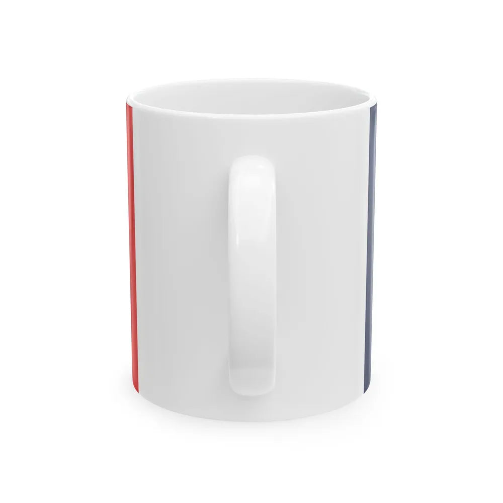 Flag of Valparaiso Chile (Chile) White Coffee Mug - Go Mug Yourself