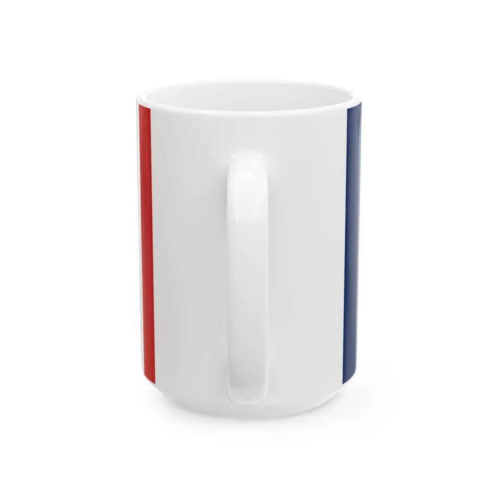 Flag of Van Buren County Tennessee (United States) White Coffee Mug - Go Mug Yourself