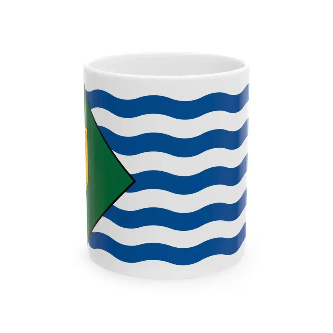 Flag of Vancouver (Canada) White Coffee Mug 11oz - Go Mug Yourself
