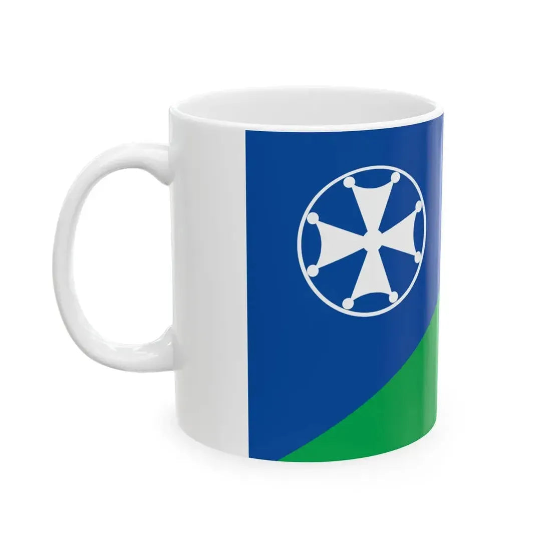 Flag of Vani Municipality (Georgia) White Coffee Mug - Go Mug Yourself