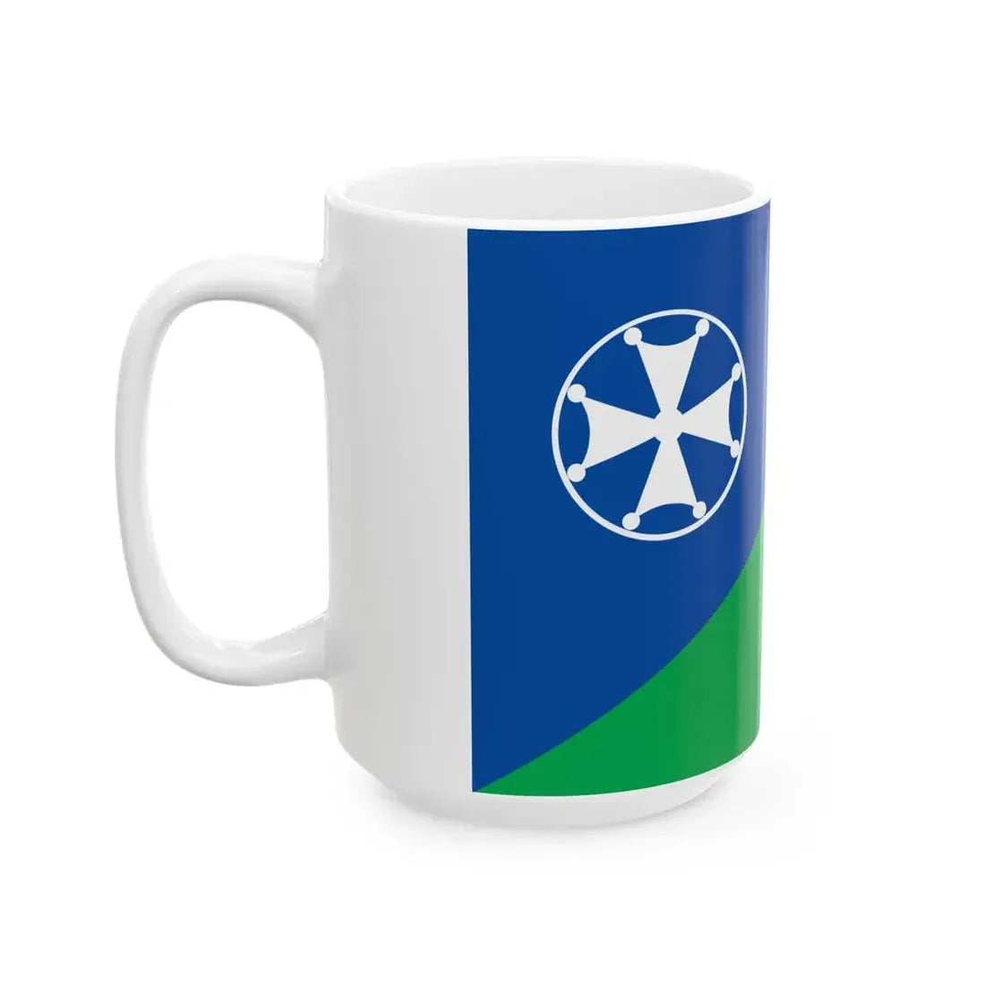 Flag of Vani Municipality (Georgia) White Coffee Mug - Go Mug Yourself