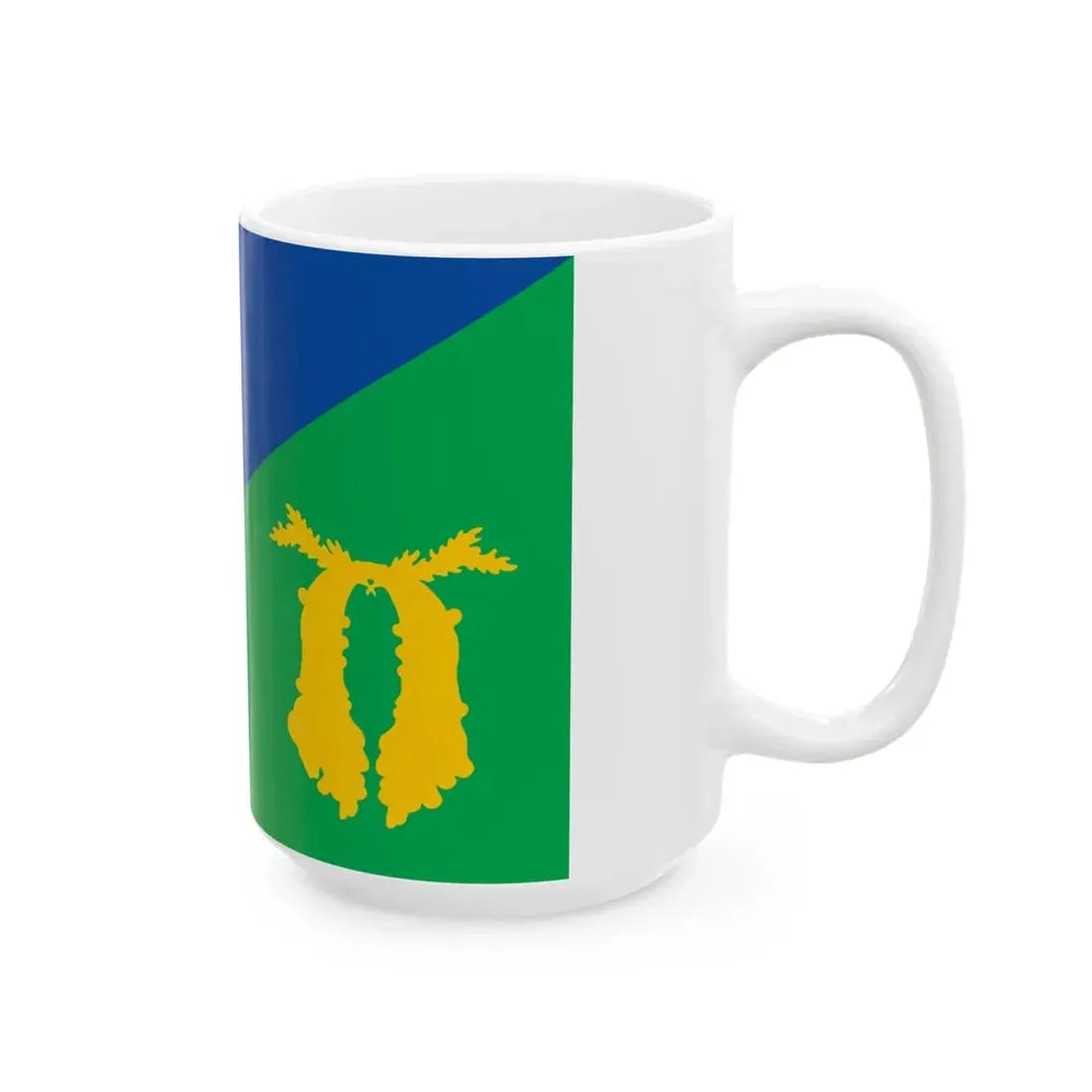 Flag of Vani Municipality (Georgia) White Coffee Mug - Go Mug Yourself