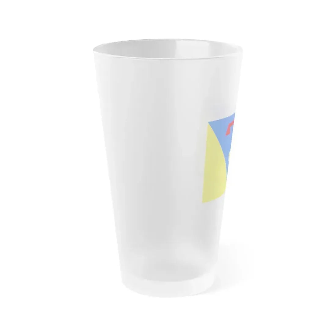 Flag of Var France 2 - Frosted Pint Glass 16oz - Go Mug Yourself