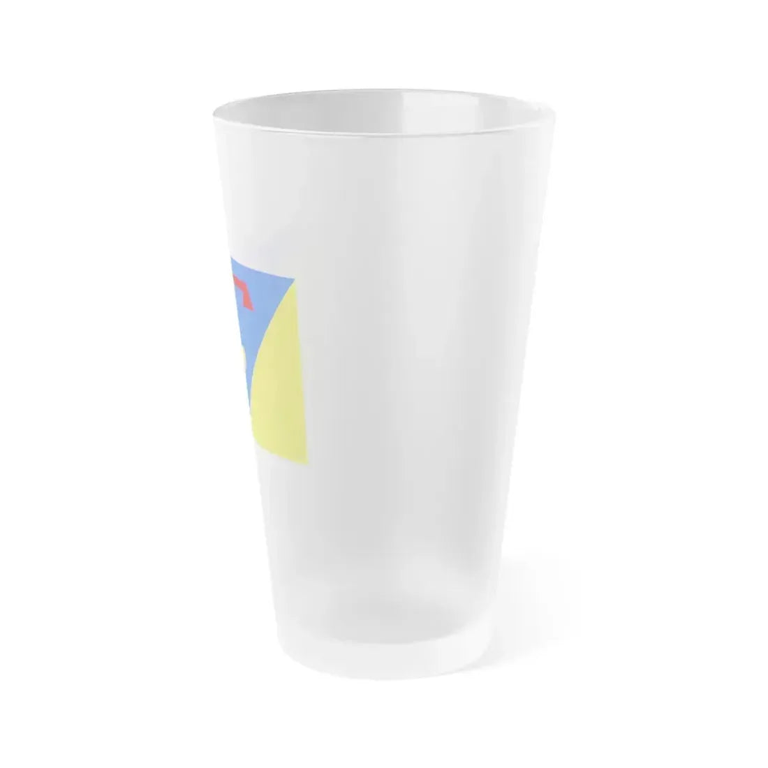 Flag of Var France 2 - Frosted Pint Glass 16oz - Go Mug Yourself