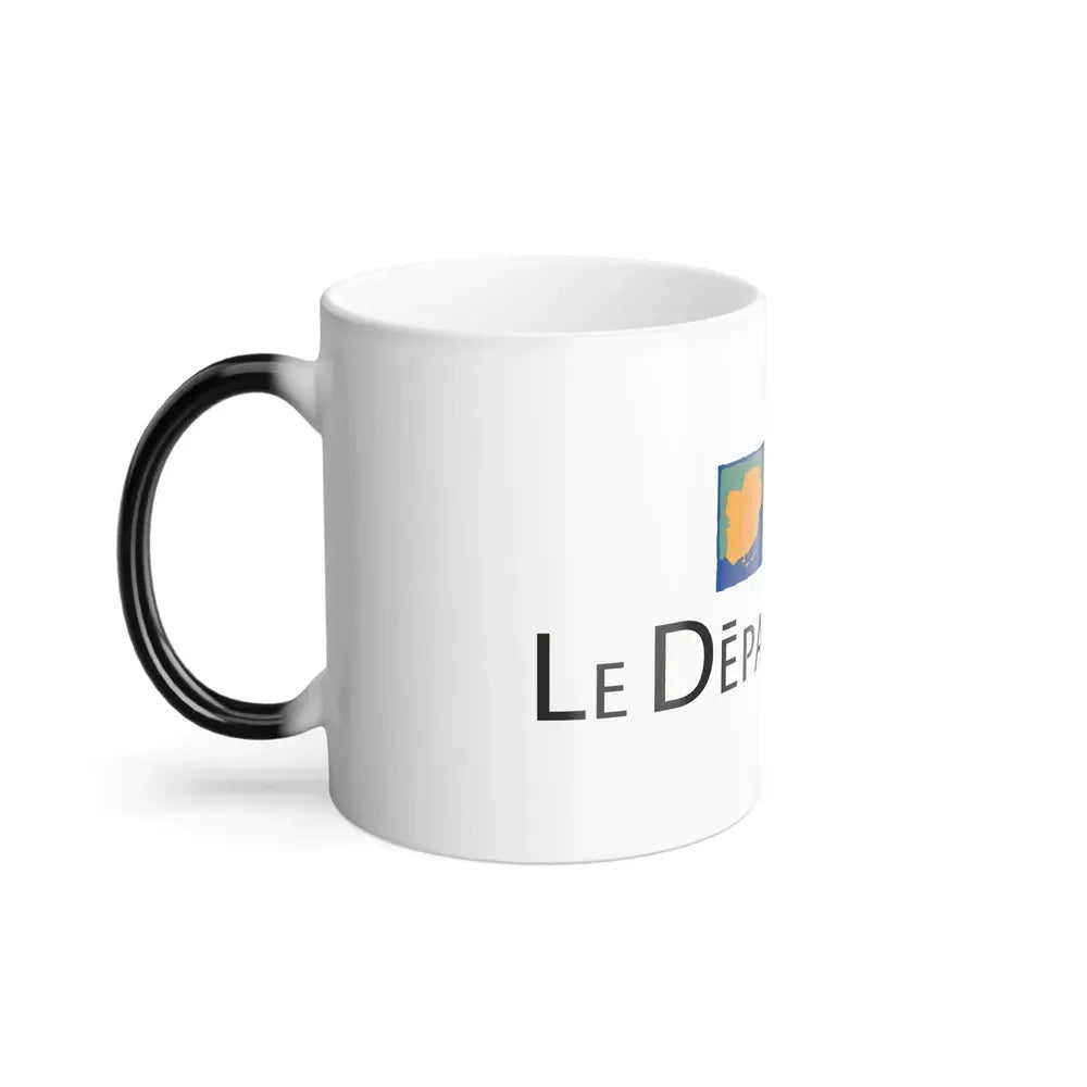 Flag of Var France - Color Changing Coffee Mug - Go Mug Yourself