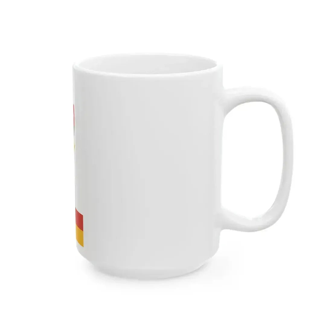 Flag of Varalja (Hungary) White Coffee Mug - Go Mug Yourself