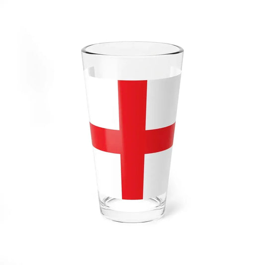 Flag of Varese (Italy) Pint Glass 16oz 16oz - Go Mug Yourself