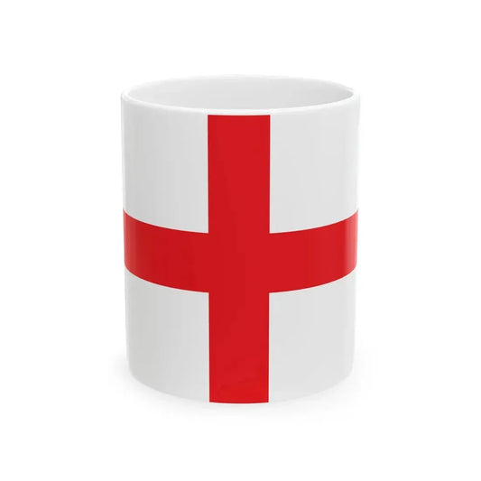 Flag of Varese (Italy) White Coffee Mug 11oz - Go Mug Yourself