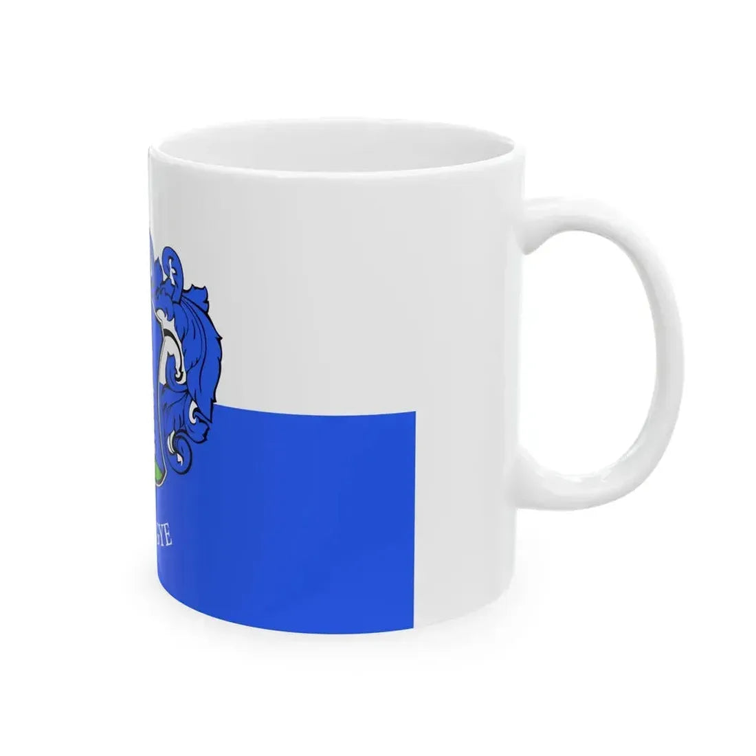 Flag of Vas County Hungary - White Coffee Mug - Go Mug Yourself