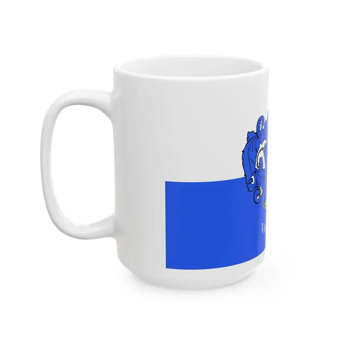 Flag of Vas County Hungary - White Coffee Mug - Go Mug Yourself