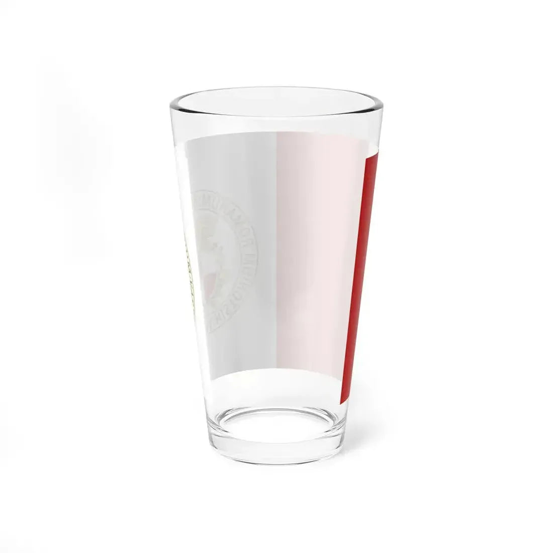 Flag of Vasto (Italy) Pint Glass 16oz - Go Mug Yourself