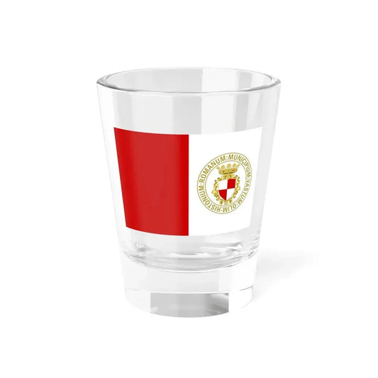 Flag of Vasto (Italy) Shot Glass 1.5oz 1.5oz - Go Mug Yourself