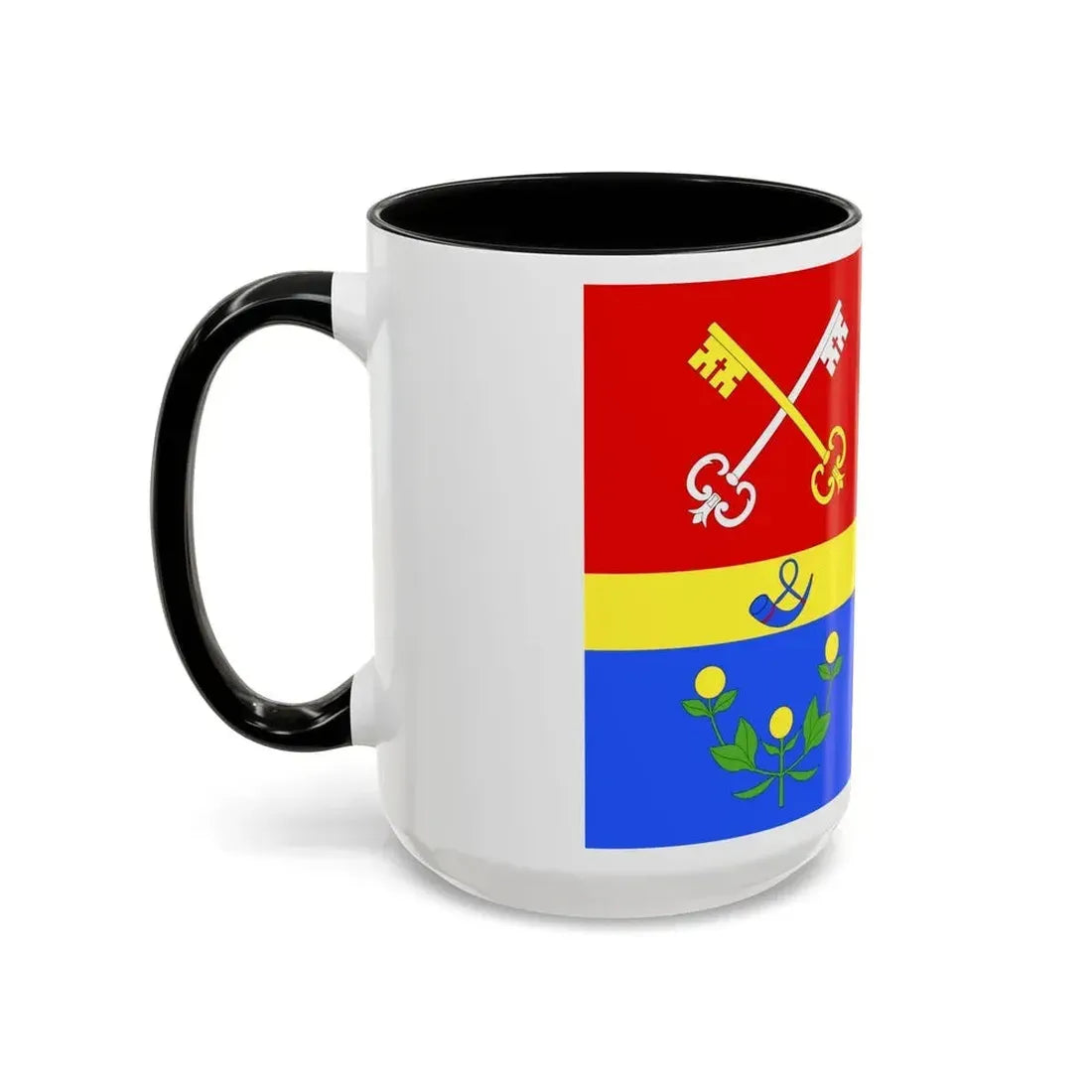 Flag of Vaucluse France 2 - Accent Coffee Mug - Go Mug Yourself