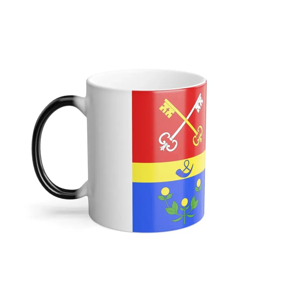 Flag of Vaucluse France 2 - Color Changing Coffee Mug - Go Mug Yourself