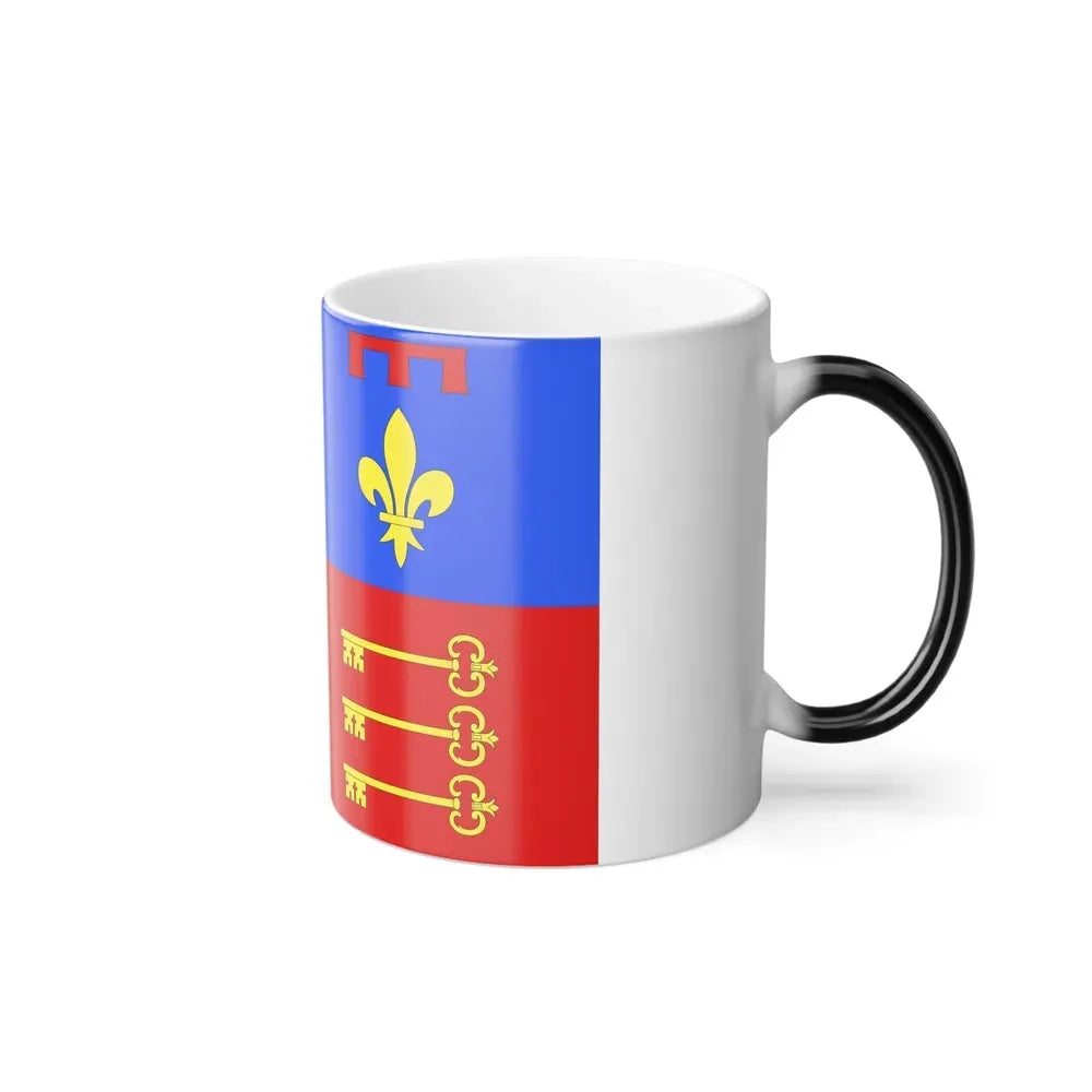 Flag of Vaucluse France 2 - Color Changing Coffee Mug - Go Mug Yourself