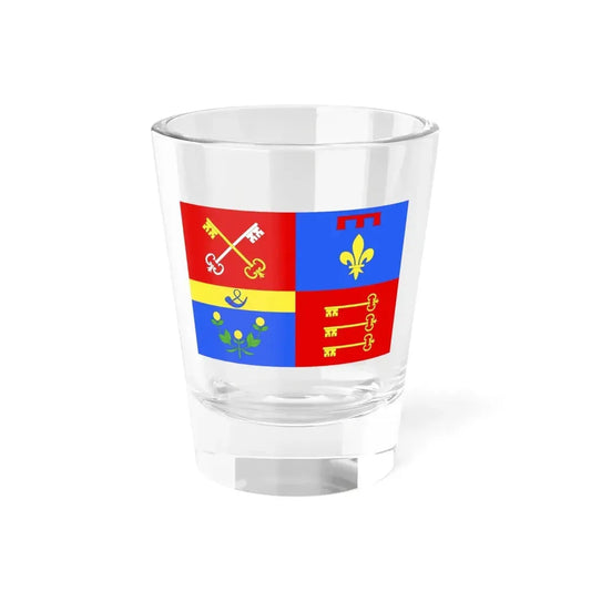 Flag of Vaucluse France 2 - Shot Glass 1.5oz 1.5oz - Go Mug Yourself