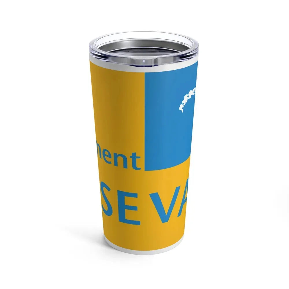 Flag of Vaucluse France - Tumbler 20oz - Go Mug Yourself