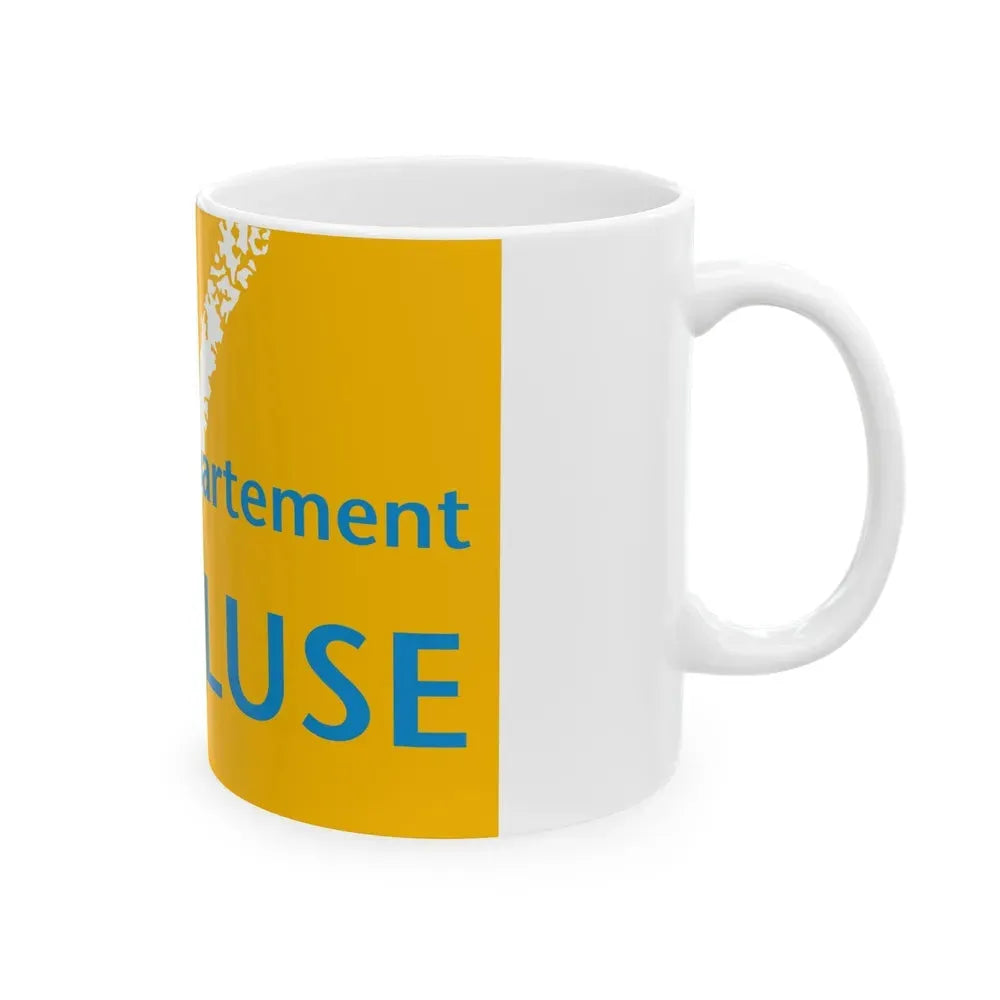 Flag of Vaucluse France - White Coffee Mug - Go Mug Yourself