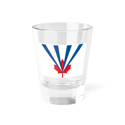 Flag of Vaughan Ontario Canada - Shot Glass 1.5oz 1.5oz - Go Mug Yourself