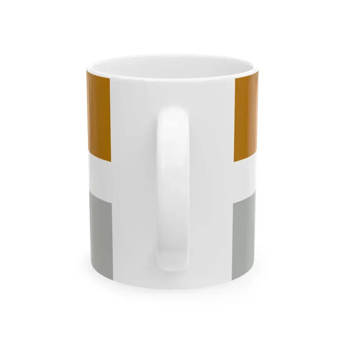 Flag of Vecumnieku novads (Latvia) White Coffee Mug - Go Mug Yourself