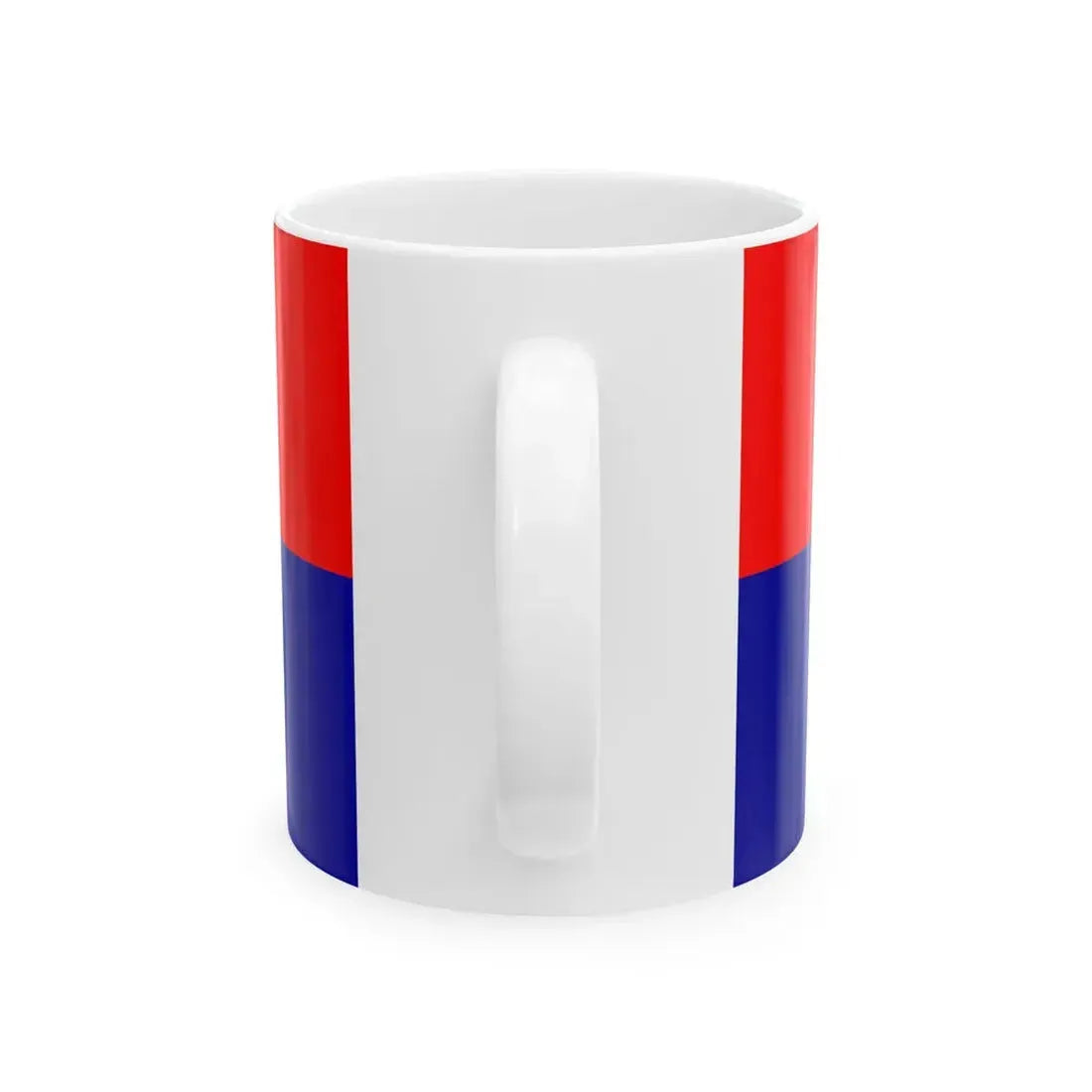 Flag of Veles Municipality North Macedonia (North Macedonia) White Coffee Mug - Go Mug Yourself