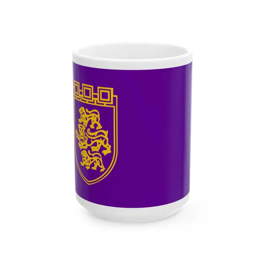 Flag of Veliko Tarnovo (Bulgaria) White Coffee Mug 15oz - Go Mug Yourself