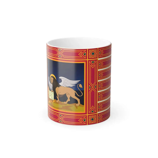 Flag of Veneto Italy - Color Changing Coffee Mug 11oz - Go Mug Yourself