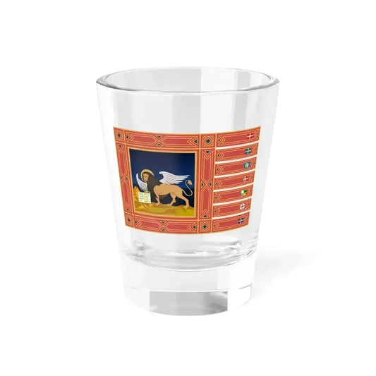 Flag of Veneto (Italy) Shot Glass 1.5oz 1.5oz - Go Mug Yourself