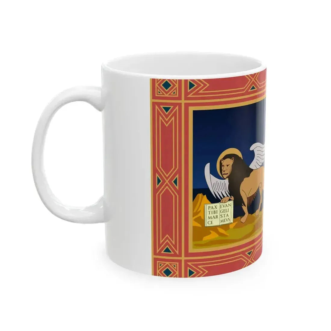 Flag of Veneto (Italy) White Coffee Mug - Go Mug Yourself