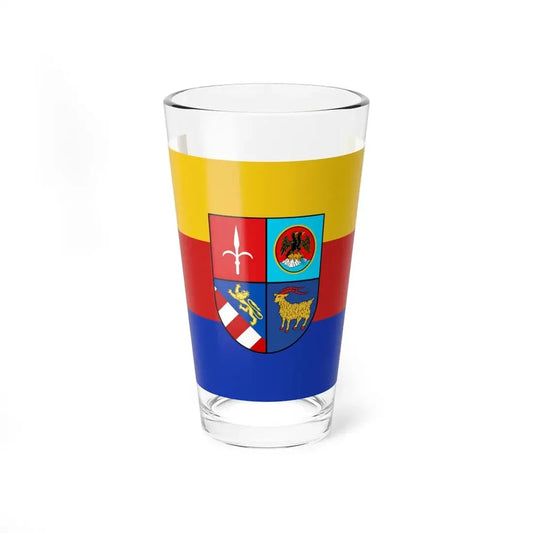 Flag of Venezia Giulia (Italy) Pint Glass 16oz 16oz - Go Mug Yourself