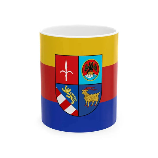 Flag of Venezia Giulia (Italy) White Coffee Mug 11oz - Go Mug Yourself