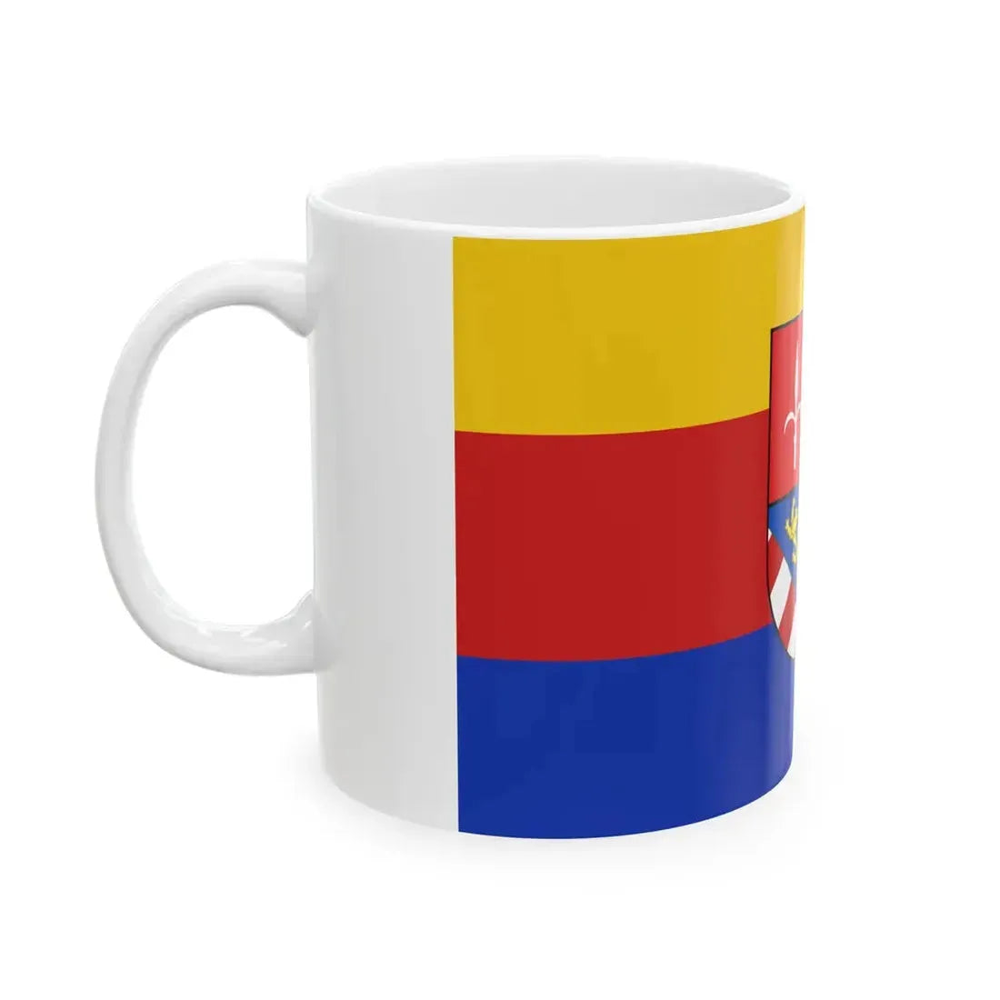 Flag of Venezia Giulia (Italy) White Coffee Mug - Go Mug Yourself